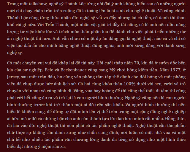 Dân mạng hả hê khi báo CAND bóc mẽ Đàm Vĩnh Hưng, Trấn Thành 5