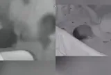 Clip: Bảo mẫu bị ghi hình túm cổ, nhấc trẻ sơ sinh khỏi nôi