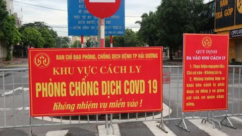 Hải Dương áp dụng cách ly xã hội toàn tỉnh từ 0h ngày 16/2