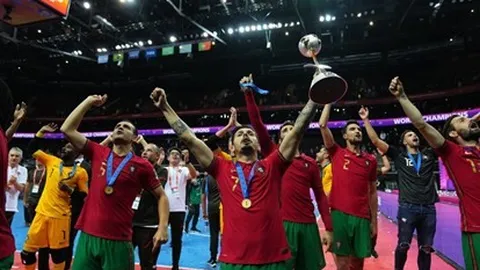 Đội tuyển futsal Bồ Đào Nha vô địch World Cup 2021