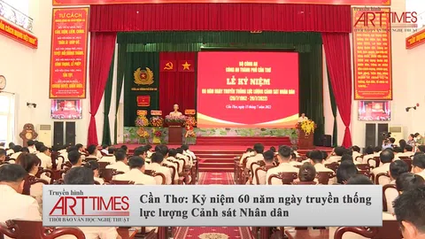 Cần Thơ: Kỷ niệm 60 năm ngày truyền thống lực lượng Cảnh sát Nhân dân