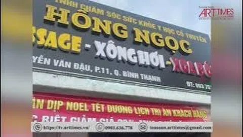 Nữ nhân viên công ty y học cổ truyền 'tắm tiên' cùng khách