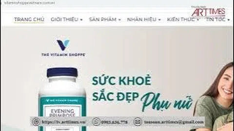 Công ty CP Vitamin Shoppe Việt Nam bị xử phạt 25 triệu đồng do vi phạm quảng cáo