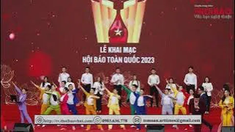 Khai mạc Hội Báo toàn quốc 2023 có quy mô lớn nhất từ trước tới nay