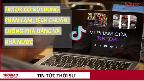 Bộ TT&TT: TikTok có nội dung phản cảm, lệch chuẩn, chống phá Đảng và Nhà nước