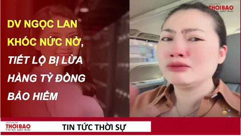 Diễn viên Ngọc Lan khóc nức nở trên livestream, tiết lộ bị lừa hàng tỷ đồng tiền bảo hiểm