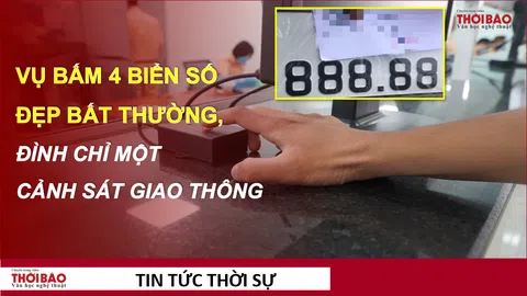 Vụ 4 biển số đẹp bất thường ở Đồng Nai: Đình chỉ một cảnh sát giao thông