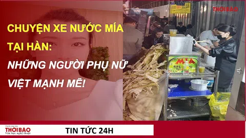 Chuyện xe nước mía "giàu sụ" tại Hàn: Những người phụ nữ Việt mạnh mẽ!