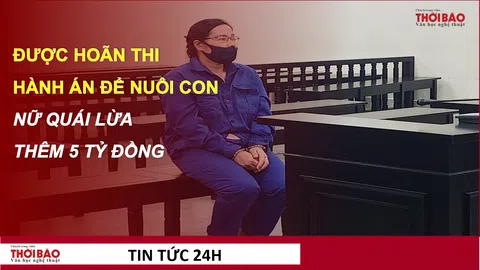 Được hoãn thi hành án để nuôi con, nữ quái lừa thêm 5 tỷ đồng