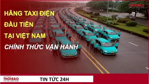 Hãng taxi điện đầu tiên tại Việt Nam chính thức vận hành