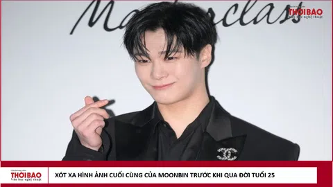 Xót xa hình ảnh cuối cùng của Moonbin trước khi qua đời ở tuổi 25