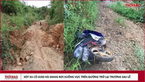 Xót xa cô giáo Hà Giang rơi xuống vực trên đường trở lại trường sau nghỉ lễ