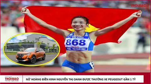 Bất ngờ với phần thưởng khủng dành cho cô gái vàng Nguyễn Thị Oanh sau khi đạt HCV SEA Games