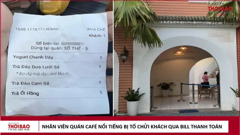 Vụ tố nhân viên quán cafe nổi tiếng chửi khách qua bill: Phía quán cafe chính thức lên tiếng