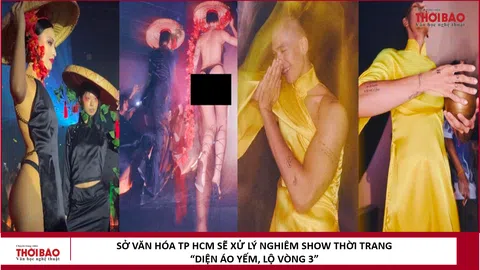 Sở Văn hóa TP.HCM sẽ xử lý nghiêm show thời trang 'diện áo yếm, lộ vòng 3'