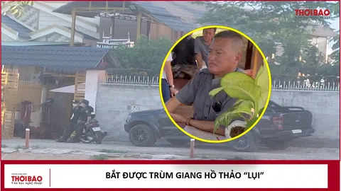 Bắt được trùm giang hồ Thảo 'lụi'