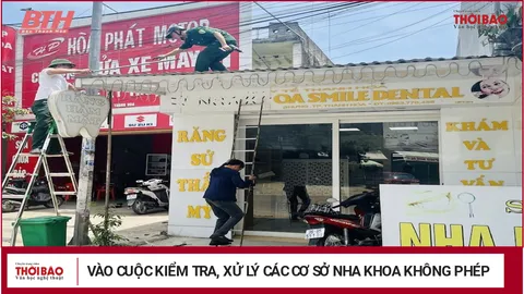 Vào cuộc kiểm tra, xử lý các cơ sở nha khoa không phép