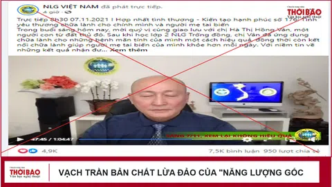 Vạch trần bản chất lừa đảo của "Năng lượng gốc