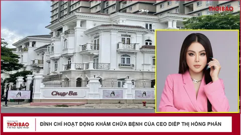 Đình chỉ hoạt động khám chữa bệnh của CEO Diếp Thị Hồng Phấn