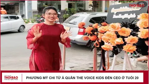 Phương Mỹ Chi từ á quân The Voice Kids đến CEO ở tuổi 20