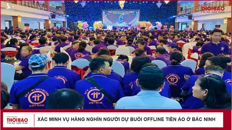 Xác minh vụ hàng nghìn người dự buổi offline tiền ảo ở Bắc Ninh