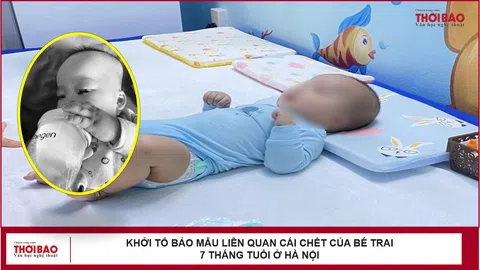 Khởi tố bảo mẫu liên quan cái chết của bé trai 7 tháng tuổi ở Hà Nội