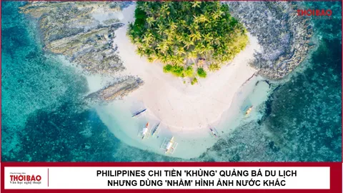 Philippines chi tiền 'khủng' quảng bá du lịch nhưng dùng 'nhầm' hình ảnh nước khác