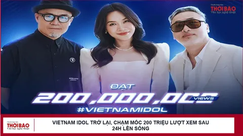 Vietnam Idol trở lại, chạm mốc 200 triệu lượt xem sau 24h lên sóng