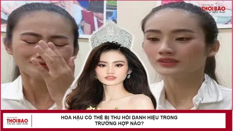 Hoa hậu có thể bị thu hồi danh hiệu trong trường hợp nào?