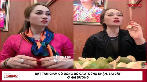 Bắt tạm giam cô đồng bổ cau "đúng nhận, sai cãi" ở Hải Dương