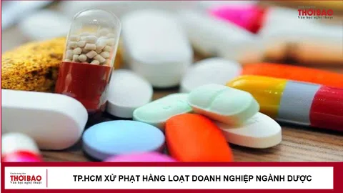 TP.HCM xử phạt hàng loạt doanh nghiệp ngành dược