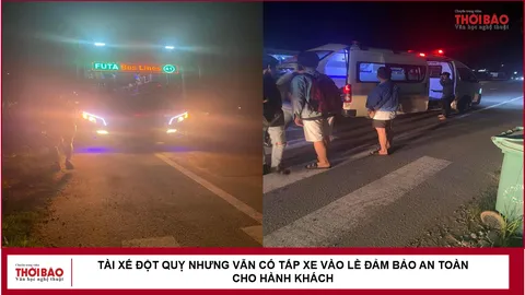 Tài xế đột quỵ nhưng vẫn cố tấp xe vào lề đảm bảo an toàn cho hành khách