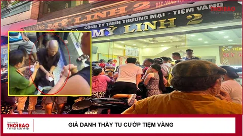 Giả danh thầy tu cướp tiệm vàng