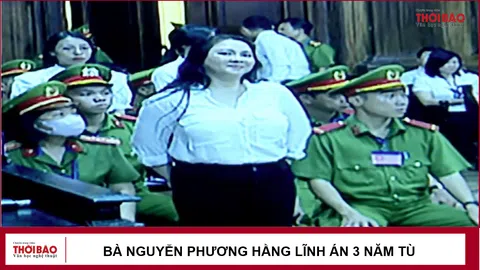 Bà Nguyễn Phương Hằng lĩnh án 3 năm tù