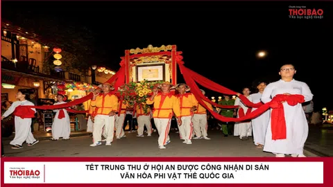 Tết Trung thu ở Hội An được công nhận Di sản văn hóa phi vật thể Quốc gia