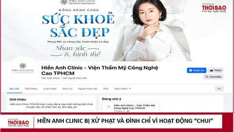 Hiền Anh Clinic bị xử phạt và đình chỉ vì hoạt động “chui”