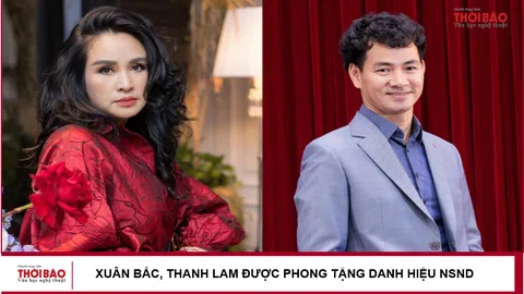 Xuân Bắc, Thanh Lam được phong tặng danh hiệu NSND