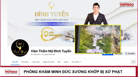 Phòng Khám Minh Đức Xương Khớp bị xử phạt