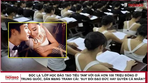 Độc lạ 'lớp học đào tạo tiểu tam' với giá hơn 100 triệu đồng ở Trung Quốc, dân mạng tranh cãi: 'Suy đồi đạo đức hay quyền cá nhân?'