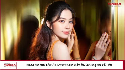 Nam Em xin lỗi vì livestream gây ồn ào mạng xã hội