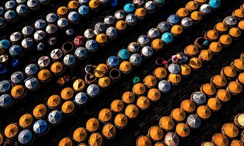 Ngắm bộ ảnh 'Việt Nam nhìn từ trên cao' đạt bằng Danh dự cuộc thi ảnh thường niên FIAP