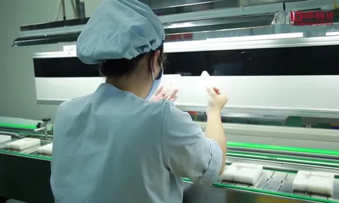 Bên trong nhà máy sản xuất dung môi tiêm vắc-xin Pfizer