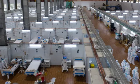 Trung tâm hồi sức cấp cứu F0 được lập từ nhà xưởng ở TP.HCM