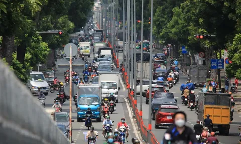 Đường phố TP.HCM ngày 22/8