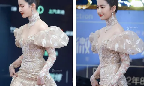 Lưu Diệc Phi xuất hiện lộng lẫy tại “Đêm hội Điện ảnh Weibo”