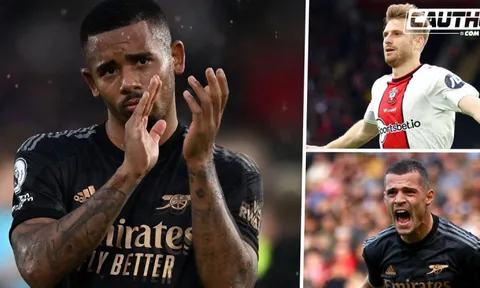 Người thắng, kẻ thua sau khi Arsenal bị Southampton cầm hòa