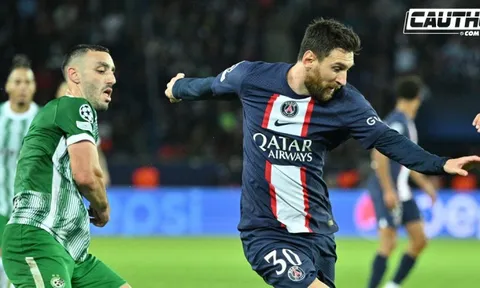 Messi phá kỷ lục của Ronaldo sau màn siêu trình diễn trước Maccabi