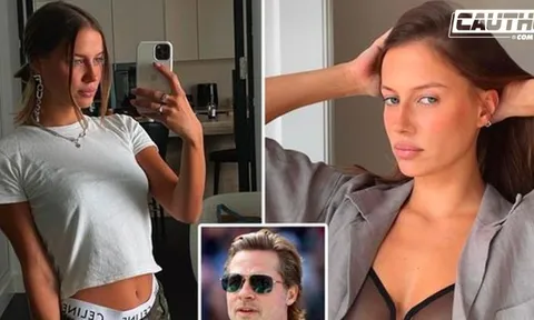 Bạn gái cũ của Brad Pitt hẹn hò sao Dortmund