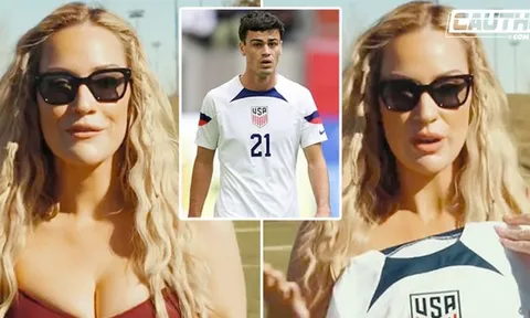 Nữ thần làng golf chê áo đấu của ĐT Mỹ tại World Cup 2022