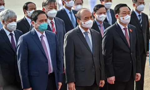 Lãnh đạo Đảng, Nhà nước viếng Chủ tịch Hồ Chí Minh nhân dịp 2/9